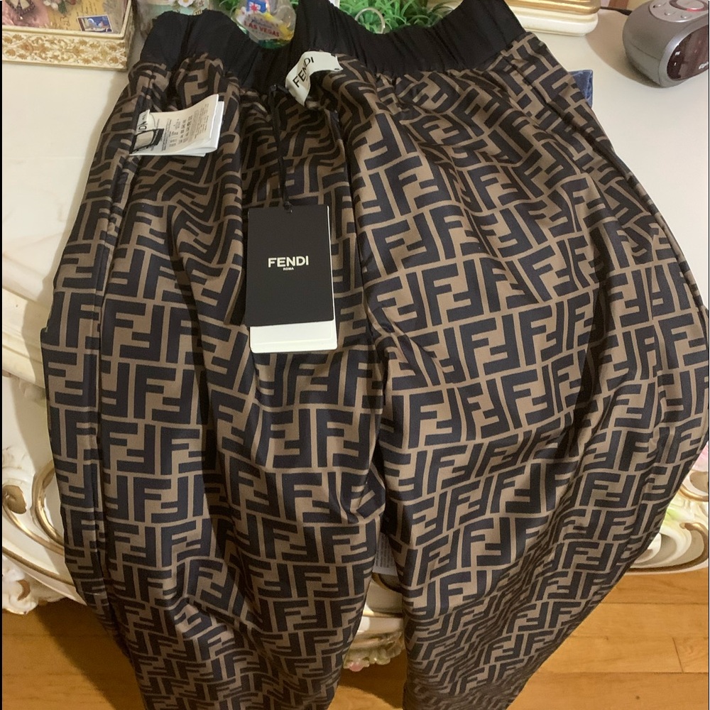Authentic Fendi Track pants